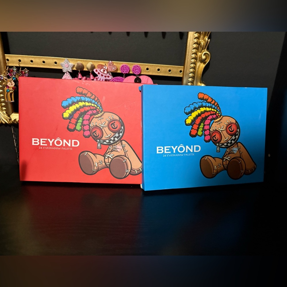 Beyond Eyeshadow Palettes - Blue & Red Options